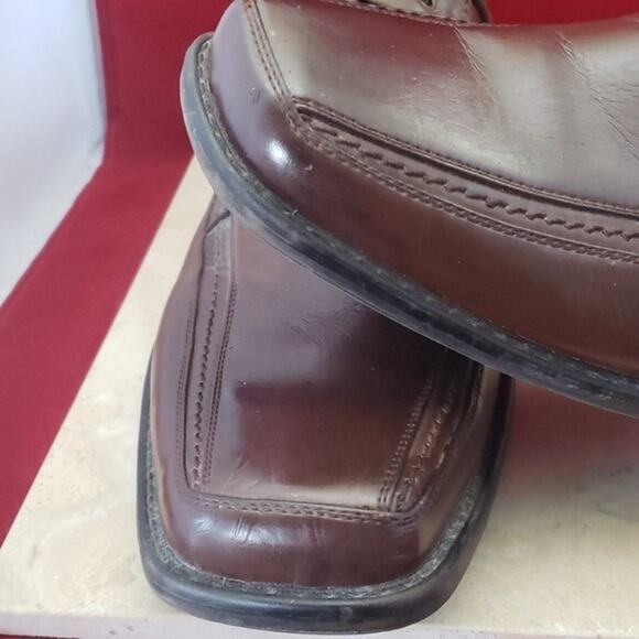 Bass & Co Brown Leather Dress Shoes Size 13 M - Picture 4 of 8